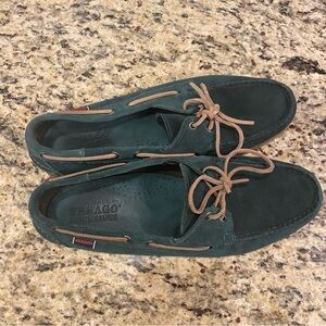 Mens Sebago Green sz 13
